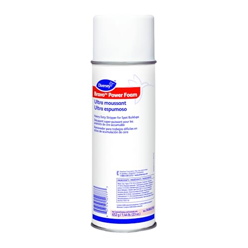 Diversey Bravo Power Foam Floor Stripper, Aerosol, 23 oz by Diversey - Used condition - US$12.58