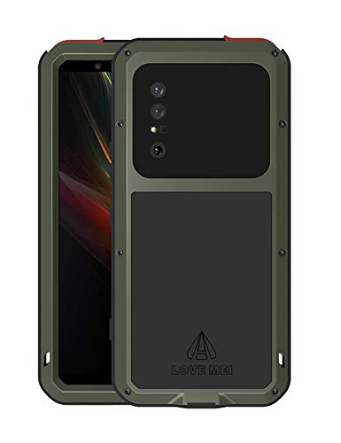 Coque intégrale Sony Xperia 1 II Love Mei vitre verre trempé charge sans fil
