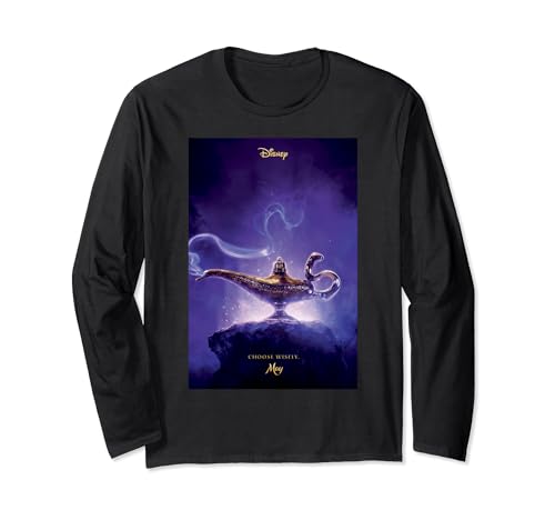 T-shirt manches longues Aladdin pour revivre la magie et l'émerveillement de la lampe du Génie