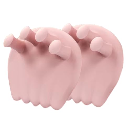 Entrenador del dedo del pie, pequeños separadores del dedo del pie, alisadores del dedo del pie para Hammertoes, correctores de valgo del pulgar, espaciadores de dedo para mujeres hombres