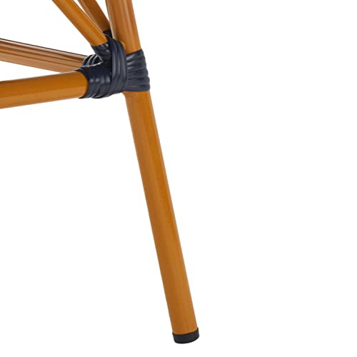 SAFAVIEH Outdoor Collection California Navy Bistro Table (Fully Assembled) - Thumbnail 5