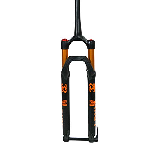 Fourche de vélo de montagne conique avec amortisseur à air rigide