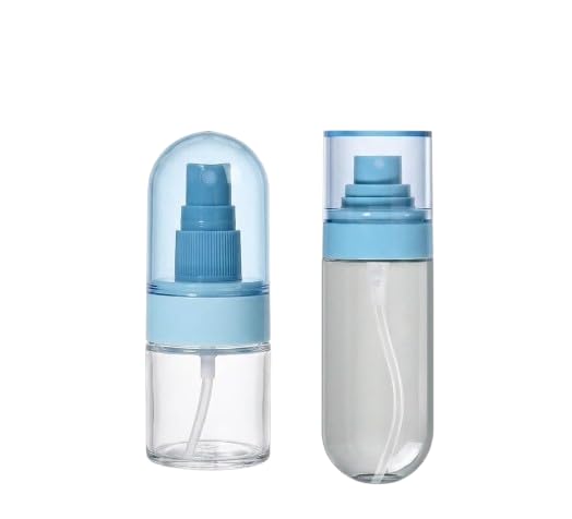 Refillable Fine Mist Spray Bottle Combo Set (100ml + 30ml) | Portable Empty Cosmetic Perfume Atomiser | Leakproof Travel Spray Bottles for Face Mist, Toner, Skincare, Hair Spray & Makeup-image-21