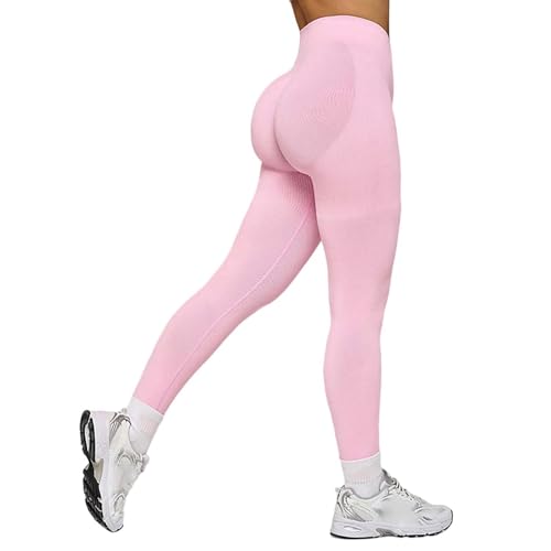 Mallas deporte mujer con efecto push up y compresión para celulitis
