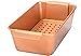 Meatloaf Pan professional Healthy Non-Stick Copper Coating 2-Piece With Removable Tray Drains