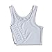 Produktbild BaronHong Breathable Flat Compression Brustmappe für Tomboy Trans Lesbian (weiß, 5XL)