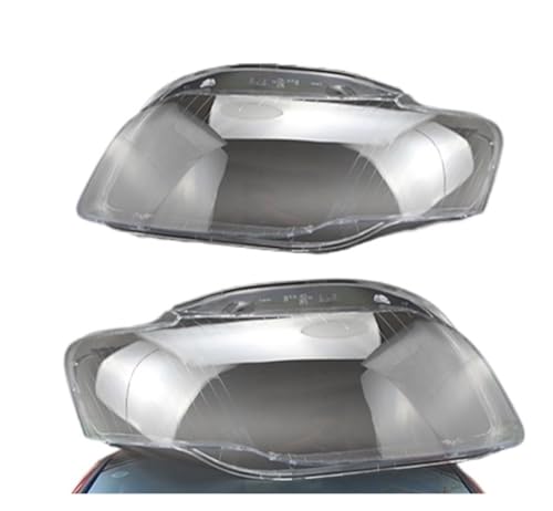 Phare de voiture lentille masque coquille pour A4 B7 2006-2008 paire abat-jour