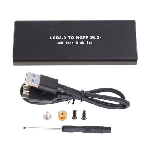 Caja externa de aluminio para SSD M.2 con USB 3.0 miniatura 1