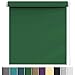 Produktbild Thermorollo Ohne Bohren 100 x 90 cm Sichtschutz und Sonnenschutz, Rollo Beschattung Flexibler Seitenzug Easyfix für Wohnzimmer, Schlafzimmer, Dunkelgrün