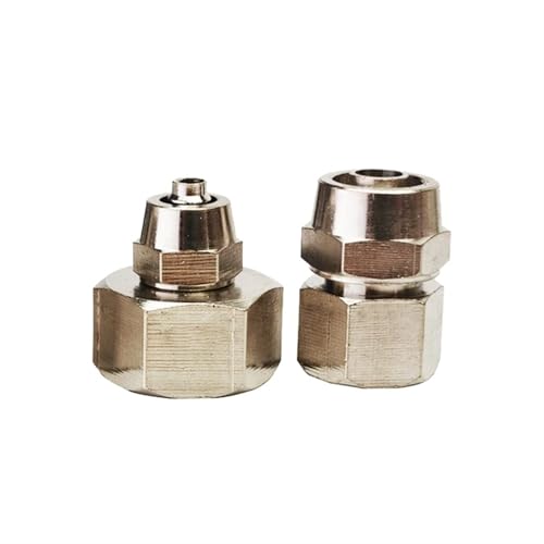 Conector neumático OD de cobre hembra con sistema push in caja de 100 unidades