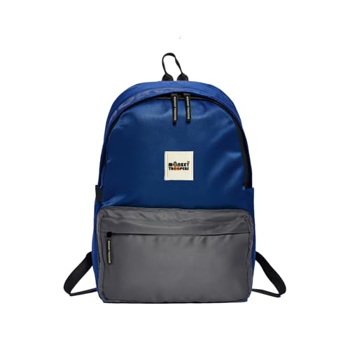 Image of MONKEY TROOPERS Shaggy Plus Backpack, Water-Resistant, 15 Inch Laptop Compartment, Quick Access & Zippered Pockets, 16L Capacity