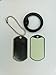 Emergency Signal Dog Tag - Grim Workshop - Survival Necklace - Signal Tool - Reusable Glow Stick