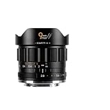 9mm F2.8 Manuelles Festbrennweitenobjektiv for Landschafts- und Porträtfotografie, kompatibel mit Sony E, Canon RF, Fuji FX und Nikon(M4/3)