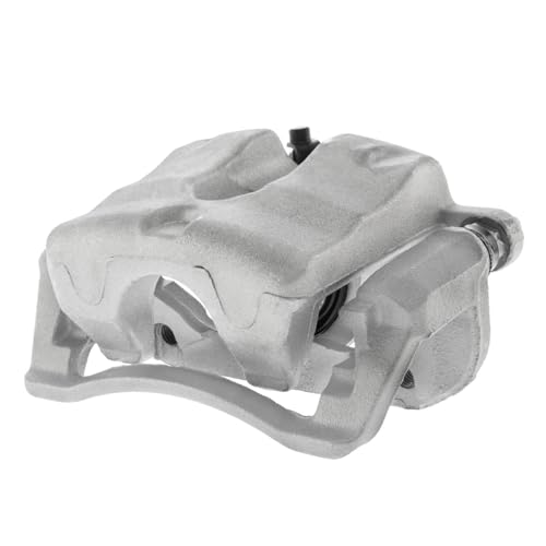 Image of Detroit Axle - Rear Right Brake Caliper for 2008-2014 Cadillac CTS Brake | Code JE5 Disc Brake Caliper w /Bracket 2009 2010 2011 2012 2013 Replacement Passenger Side Assembly