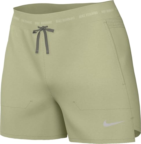 Nike Stride Men's Dri-FIT 7" Brief-Lined Running Shorts (Olive Aura/Dark Stucco, DM4761-371) Size Medium