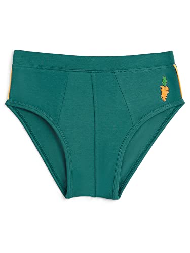 Image of XY Life Scribbles Modal Briefs for Boys, Relaxed Fit, Solid