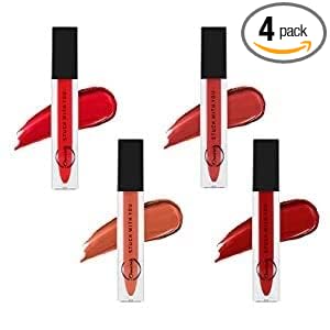 Ornare Matte Lipstick Combo of 4 Long Lasting Date Night, Beach Nude, Wine Drop, Over It