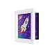 Child Artwork Frame - Lil DaVinci Artwork Display Cabinet/Frame, 9 x12 - White