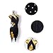 ZHQNZJF Fringe Latin Dance Dresses for Women Cha Cha Performance Dancing Outfit Rhinestones Dance Clothes for Rumba Tango,B,S