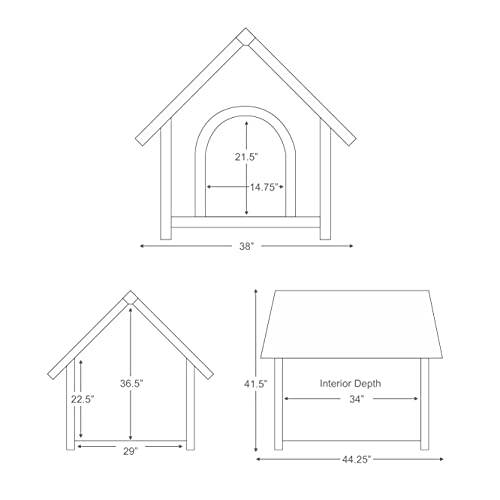 TRIXIE natura Cottage Dog House | X-Large - Image 7