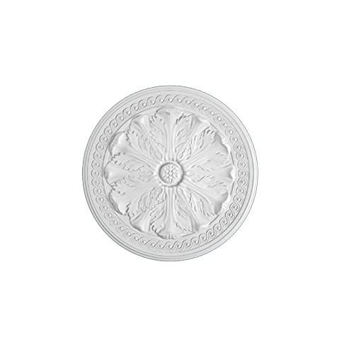 Rosace de plafond décorative - R8 - Polystyrène Haute Densité - Diamètre 470 mm Cover