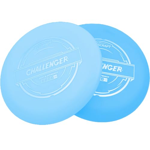 Discraft Putter Line Challenger - Putter Golf Disc 2 Pack - 170-174 Gram