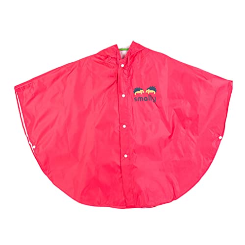 [FDGFJ] レインコート キッズ かわいい 動物 可愛い スナップボタン 赤い ボーイズ ガールズ レインウェア 雨具 カッパ 厚手 S 撥水 防水 通学 小学生 レイングッズ 蒸れない 収納袋付き 大きいサイズ 破けない