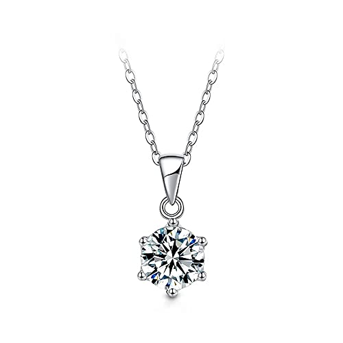 Collier moissanite 3ct vvs en argent s925 pour briller sans compromis