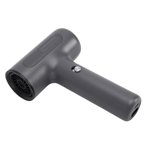 Tnfeeon Secador 500W inalámbrico, solo aire frío (sin calor) para acuarela, control humedad, viaje, camping (GRAY)