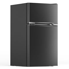 Electactic Compact Fridge with Freezer, Black
