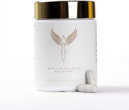 Bella Grace BellaTrim Weight Support Supplement, Appetite, Diet, Metabolism and Gut Health Support with Cinnamon Extract and Natural, Plant Based Ingredients, Supplements for Women, 30 Capsules