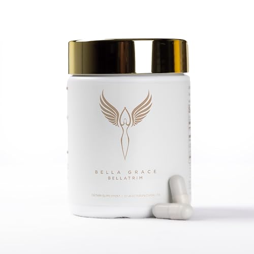 Bella Grace BellaTrim Weight Support Supplement, Appetite, Diet, Metabolism and Gut Health Support with Cinnamon Extract and Natural, Plant Based Ingredients, Supplements for Women, 30 Capsules