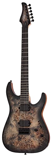Schecter C-6 PRO – Guitare électrique – Charcoal Burst - Les Beatles, Paul McCartney, John Lennon, RIngo Starr, George Harrison Schecter C-6 PRO - Guitare électrique - Charcoal Burst – Image 3