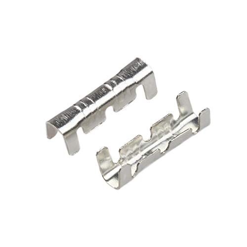 IINKUEYK 100pcs U-Type Docking Connector Line Pressing Button Quick Terminal Wiring 0.5 to1.5 Square