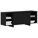 【Stylé et fonctionnel】 Ce meuble TV moderne a un design minimaliste parfait pour les lieux actuels. Son look chic combine utilité et esthétique, idéal pour les salons qui veulent rester organisés tout en étant élégants. Fabriqué en bois d'ingénierie, il est robuste et soigné, apportant une touche chic à votre coin multimédia.