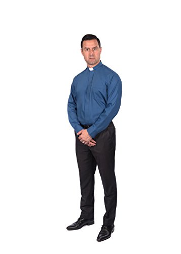 Reliant Men's Clergy Shirt - Tab Collar Long Sleeve4
