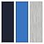3 Pack - Blue/Gunmetal Gray/Heather Gray