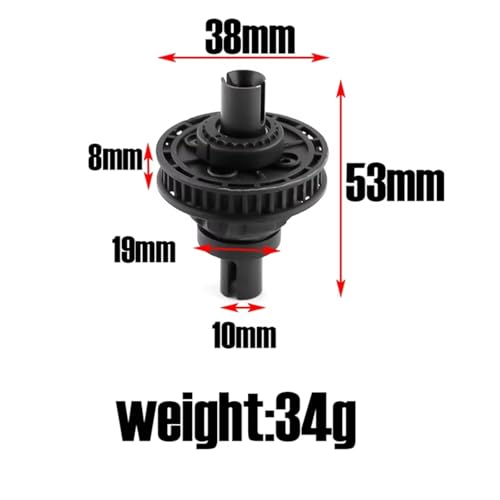Différentiel Courroie 38T Anti Friction Roulement Résistant Sakura D4 D5