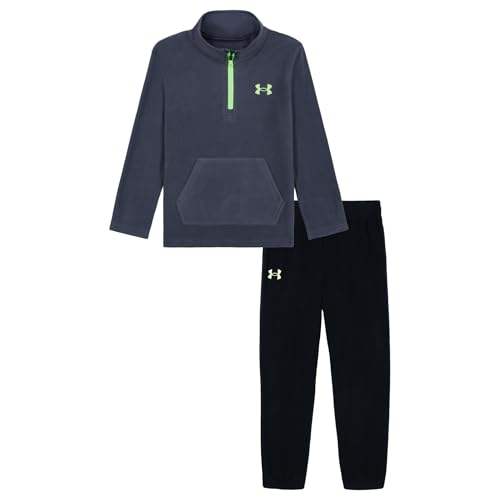 Image of Under Armour Boys' 2-Piece Hoodie Sweatshirt and Fleece Pants Set, Outdoor Collection
