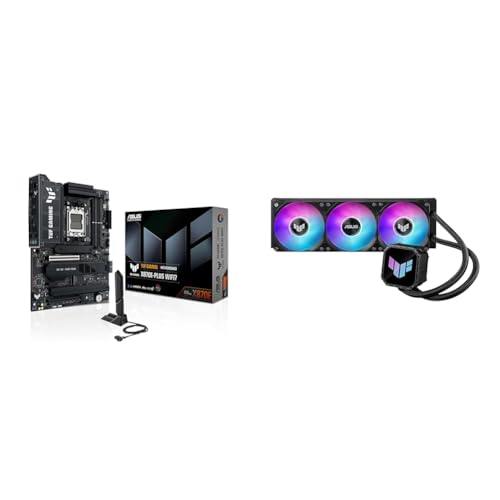 Image of ASUS Bundle of TUF Gaming X870E-PLUS WIFI7 AMD ATX Motherboard + TUF Gaming LC III 360 ARGB AIO Cooler