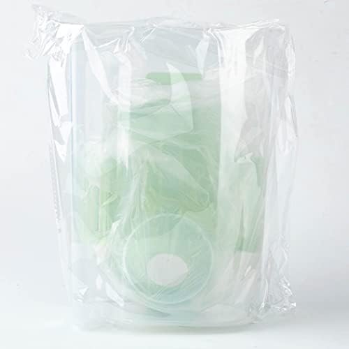 ZOYLINK Clear Pet Food Container Plastic Dog Food Container with Measuring Cup for Cats Cat Food Storage Containers Dog Food