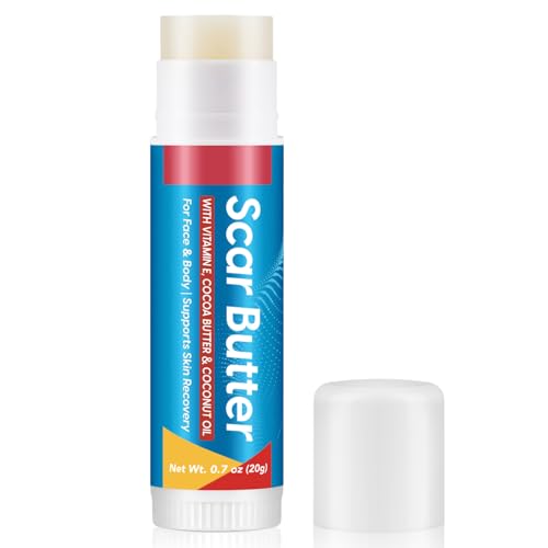 Narbengel, Wirksame Narbencreme, Natürliche Narbenbutter 20g – Vitamin E & pflanzliche Formel, Narbenbehandlung bei Verbrennungen, Operationen und Dehnungsstreifen, schnell einziehend – Gesicht, Körpe
