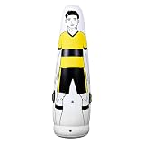 Muro Difensore Calcio - Manichino Gonfiabile | Barriera Punizione | PVC Resistente Alta Protezione, Con Maniglie Laterali, Per Allenamento Calcio Baseball, Sacco Adatto Per Colpi, Fitness, 160-203 Cm