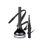 TONYMOLY (トニーモリー) バックジェル アイライナー Black | 4g | ブラシ付き | 落ちにくい | ウォータープルーフ |ブレない | かすれない ジェルアイライナー 粘膜 アイライナー ジェル 落ちない にじまない 韓国コスメ (Black ブラック)