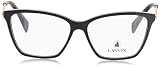 Lanvin Unisex LNV2605 okulary przeciwsłoneczne, 001 Black, 56, 001 Black, 56