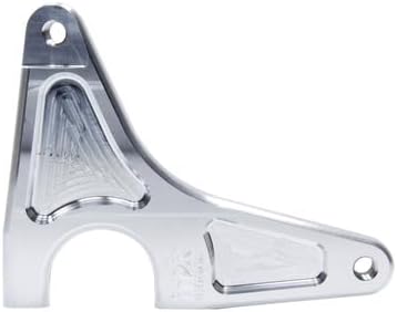 Part Synergy Replacement for Steering Arm Combo Driver Side Aluminum Clear Anodized for Sprint Cars