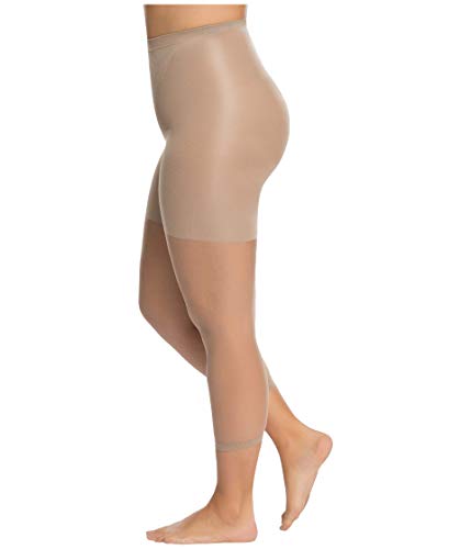 Spanx In-Power Line Footless Pantyhose Hosiery Nude Size D #TOP2