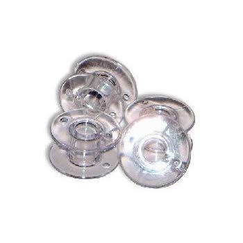 8 x Singer Plastic Sewing Machine Bobbins - 66k Curved