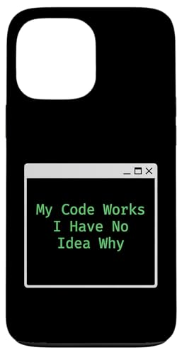 My Code Works I Have No Idea Why �\�t�g�E�F�A�G���W�j�A�R�[�_�[ �X�}�z�P�[�X iPhone 13 Pro Max �p