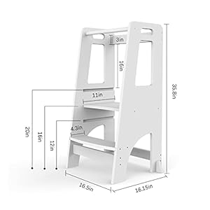 Toddlertowerwoodentoddlerkitchenstoolhelperheightadjustablekidskitchenstepstoollearningtowerforbathroomandbedroomcounterworkingnaturalbamboowhite Urban Country Home Decor Toddler tower wooden toddler kitchen stool helper height adjustable kids kitchen step stool learning tower for bathroom and bedroom counter working natural bamboo white urban country home decor